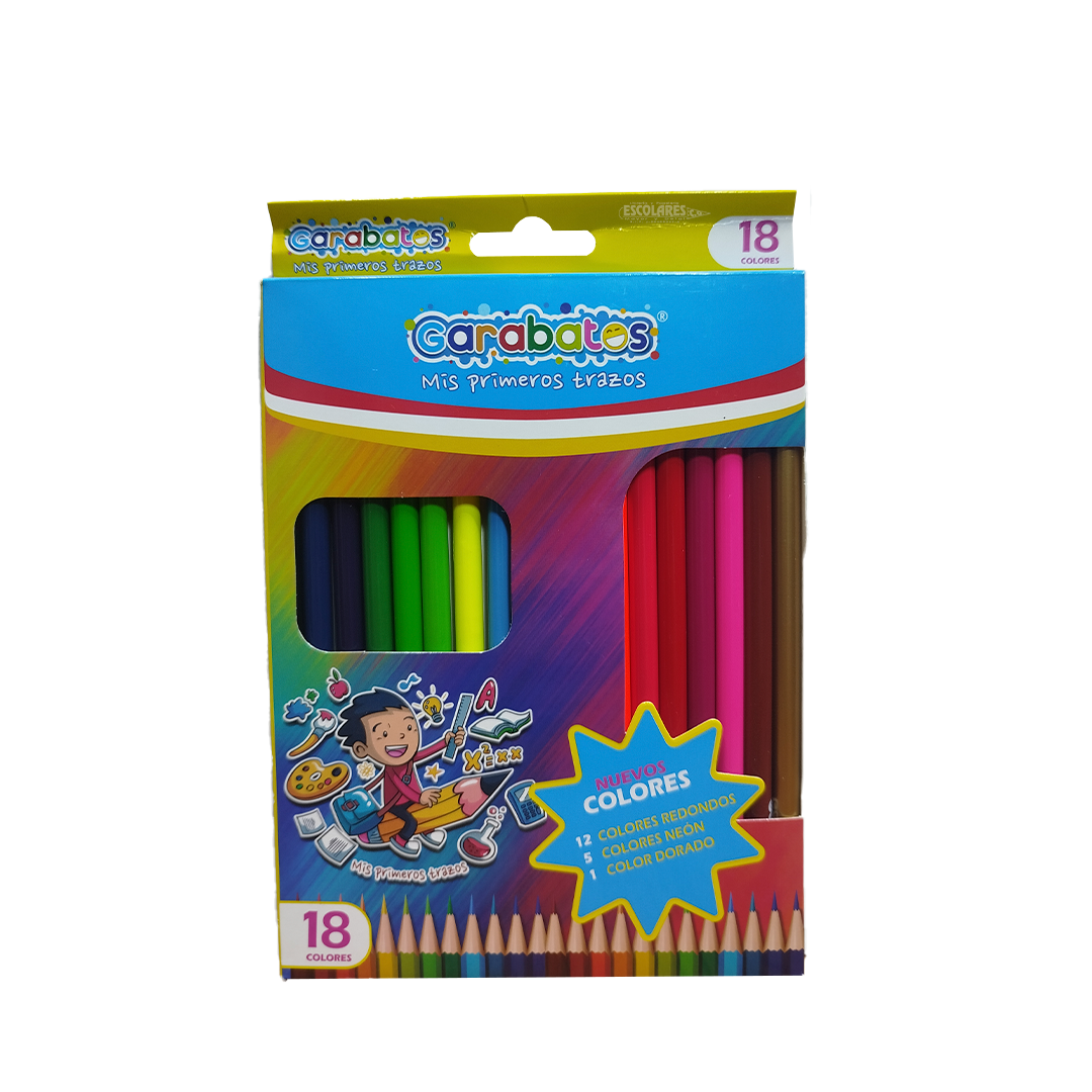 COLORES 18 UND GARABATOS