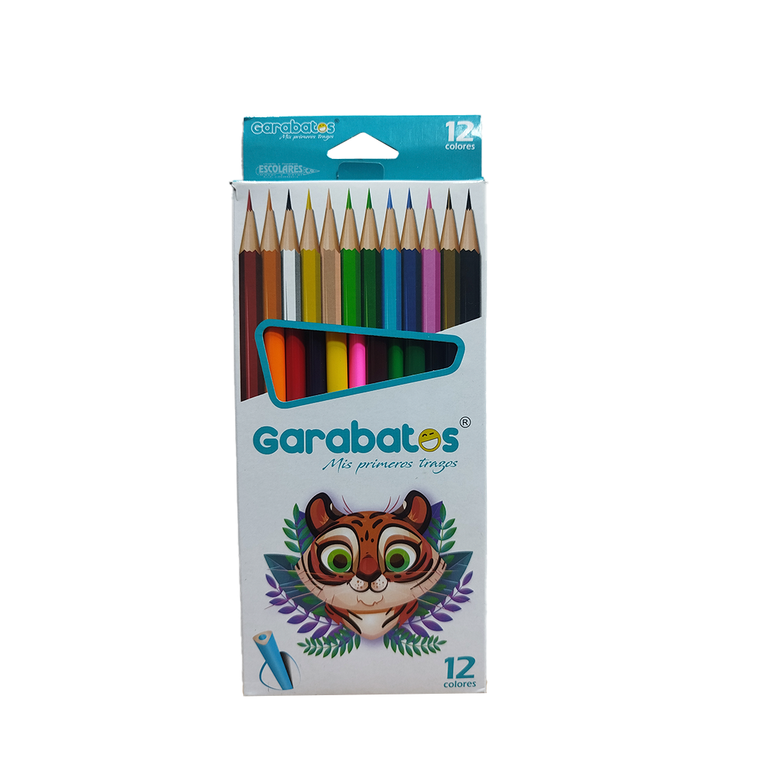 COLORES 12 UND GARABATOS