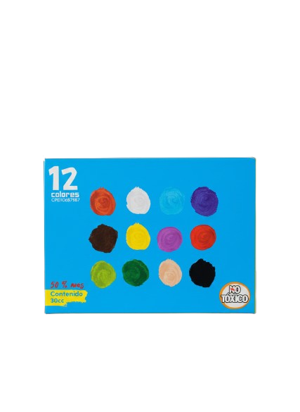 TEMPERA ESCOLAR 12 UND SOLITA