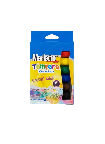 TEMPERA SOLIDA EN BARRA 6 UND MERLETTO