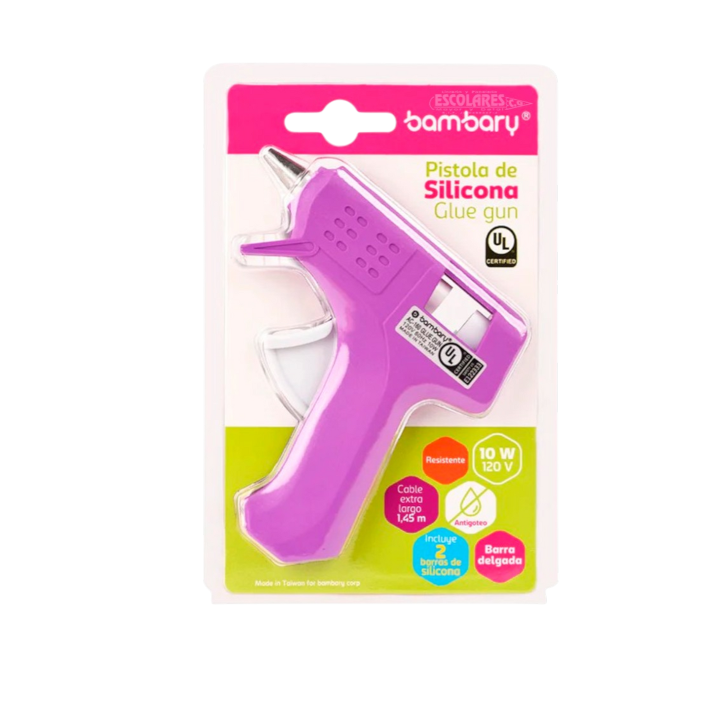 PISTOLA DE SILICÓN GRANDE Y PEQUEÑÁ