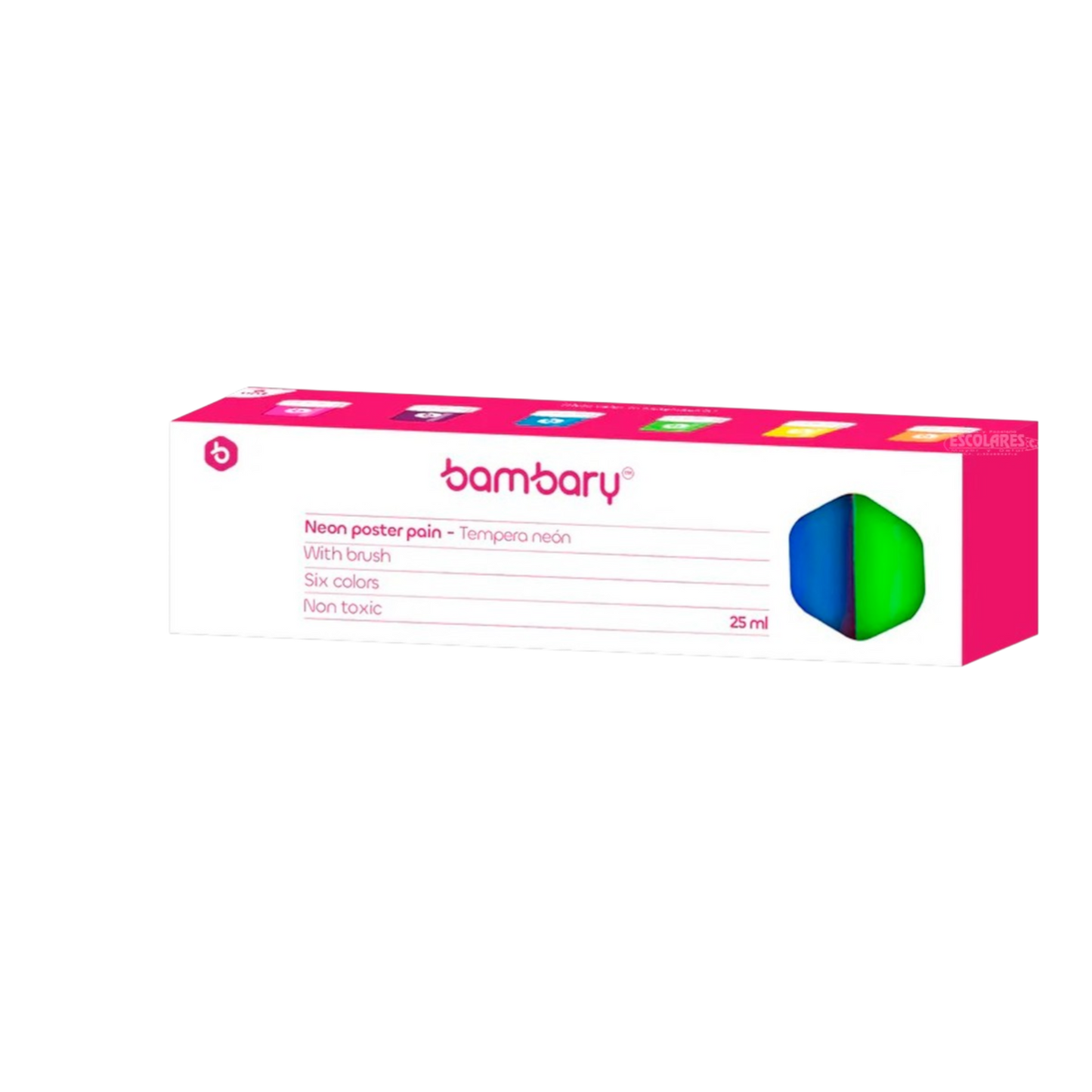TÉMPERA NEON DE 6 UND