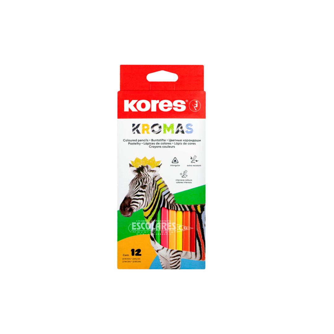 COLORES DE MADERA KROMA DE 12 UND