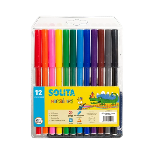 MARCADORES SOLITA DE 6 Y 12 UND