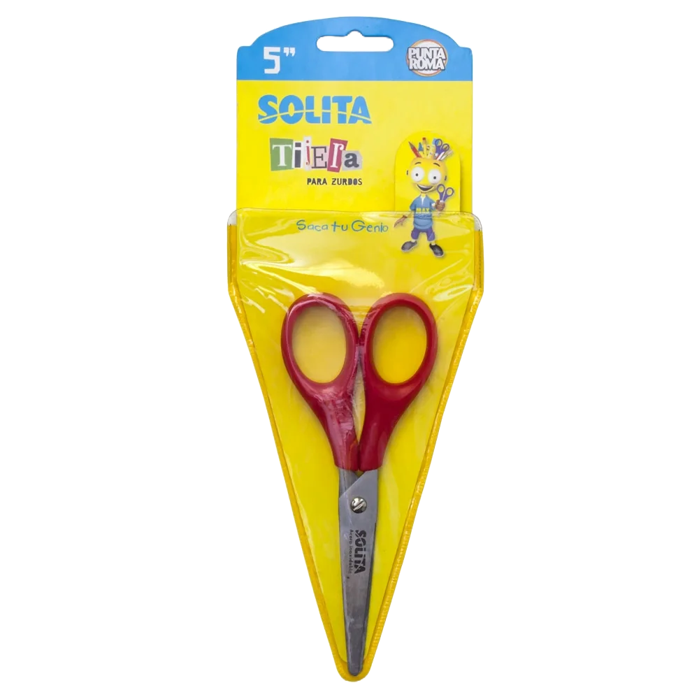 TIJERA PARA BEBÉ Y ESCOLAR SOLITA