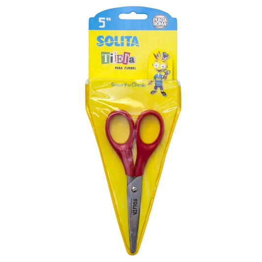 TIJERA PARA BEBÉ Y ESCOLAR SOLITA