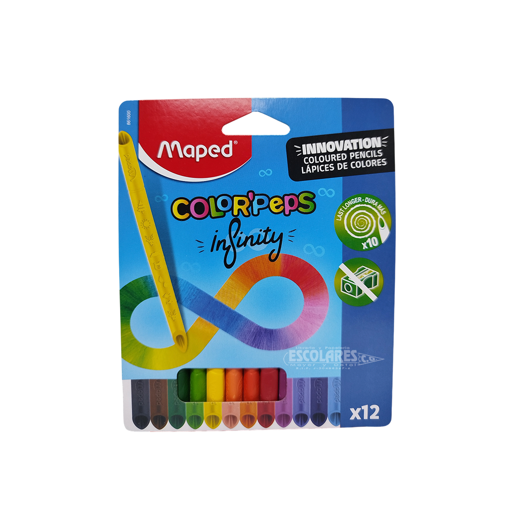 COLORES INFINITOS MAPED DE 12 UND
