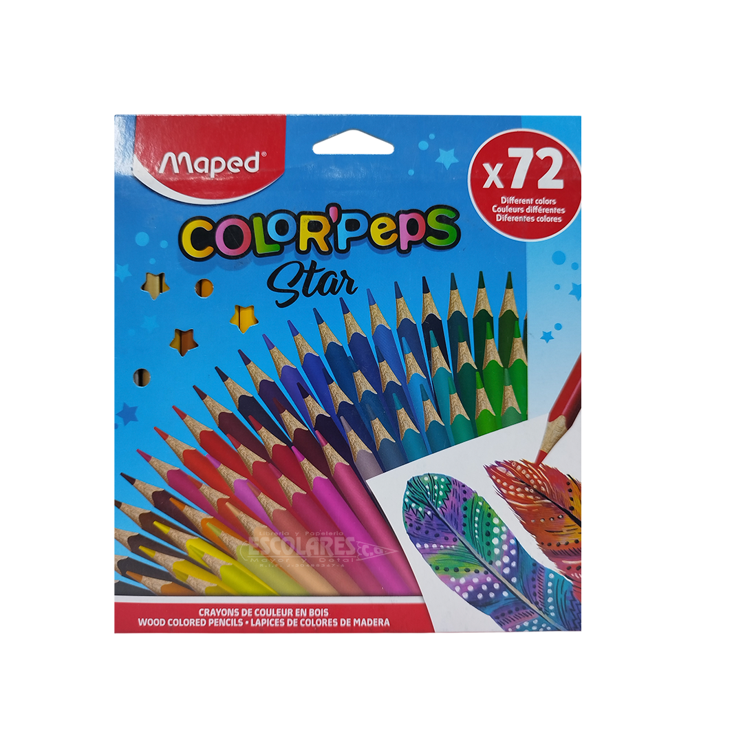 COLORES DE MADERA 72 UND MAPED