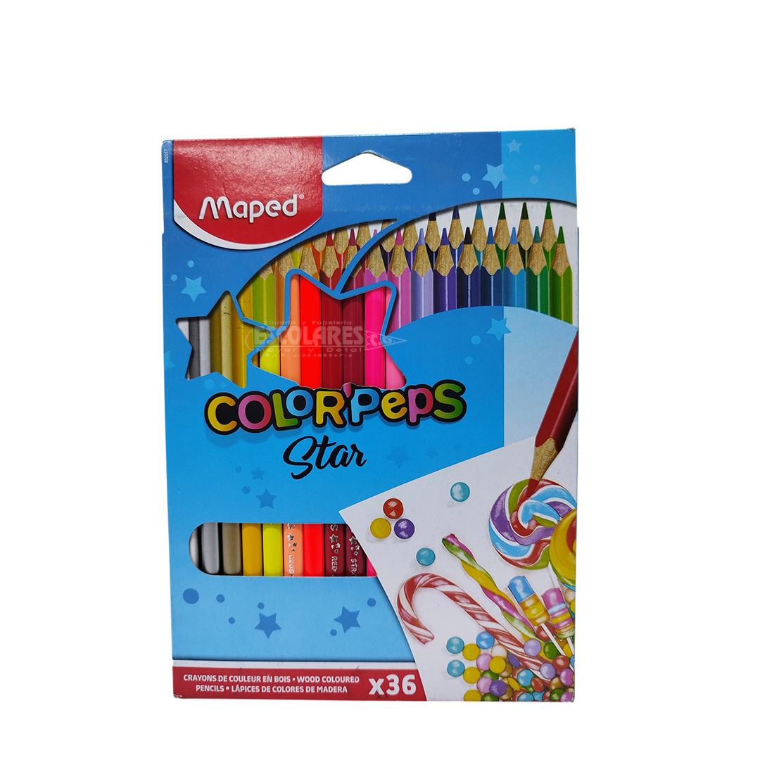 COLORES MAPED 36 UND