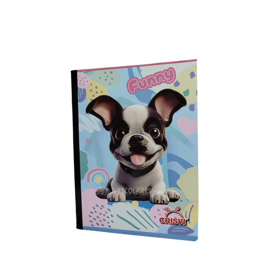 LIBRETA DOBLE LINEA EMPASTADA DE NIÑA