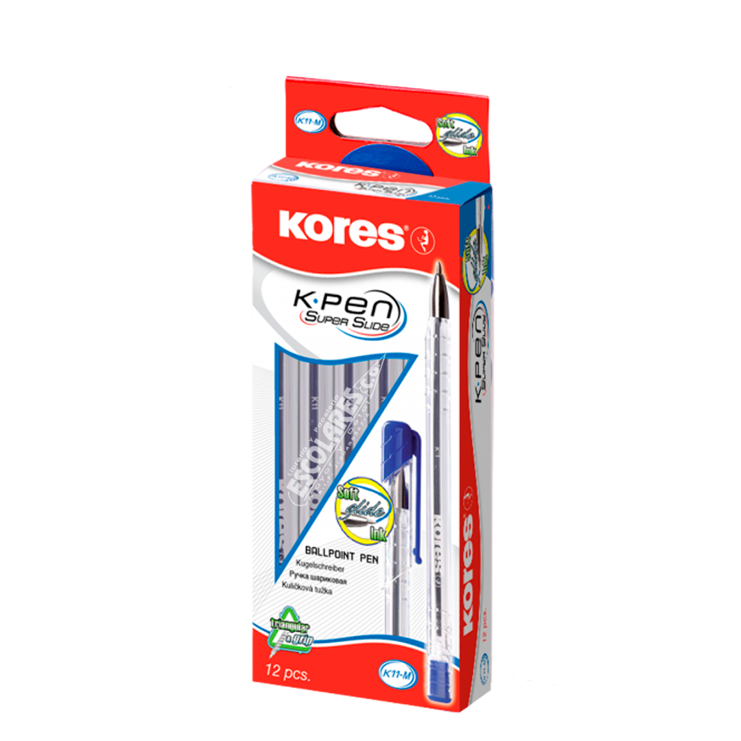 CAJA DE BOLÍGRAFOS DE GEL NEGRO