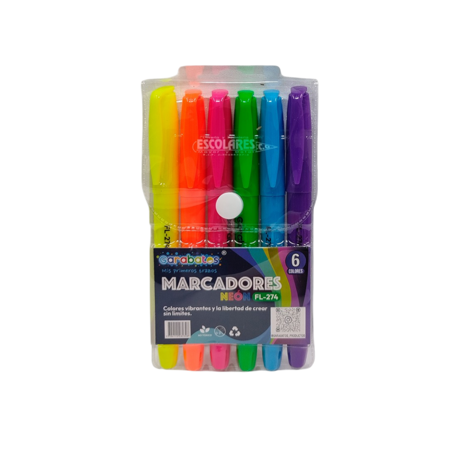MARCADORES NEON DE 6 UND