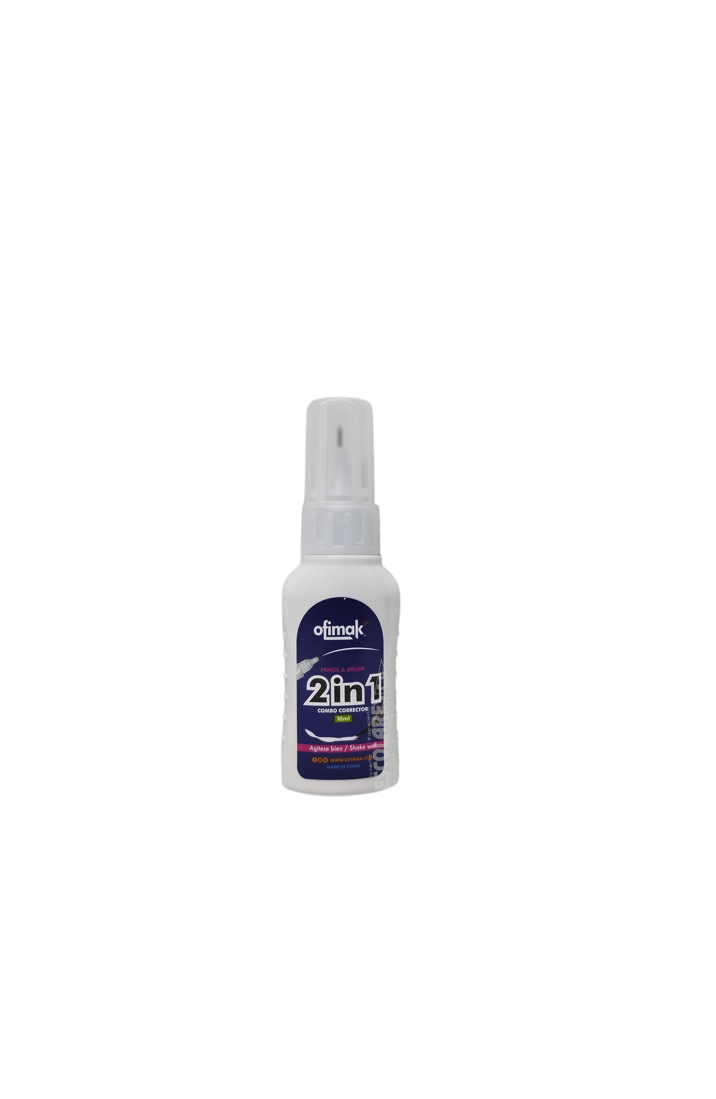CORRECTOR LIQUIDO 2 EN 1 OFIMAK