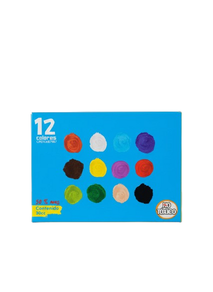 TEMPERA ESCOLAR 12 UND SOLITA