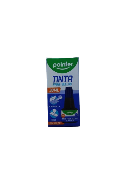 TINTA PARA SELLOS POINTER COLOR AZUL