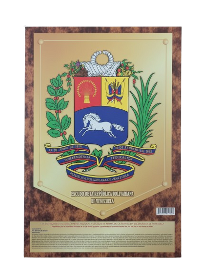 AFICHE EDUCATIVO DE LOS SIMBOLOS PATRIOS Y NATURALES