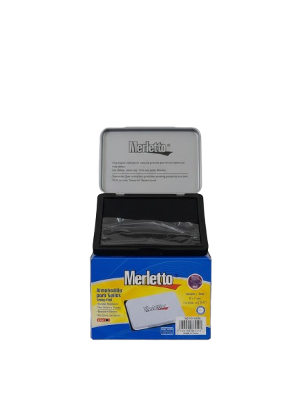 ALMOHADILLA PARA SELLOS DE TINTA NEGRA