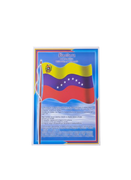 AFICHE EDUCATIVO DE LOS SIMBOLOS PATRIOS Y NATURALES