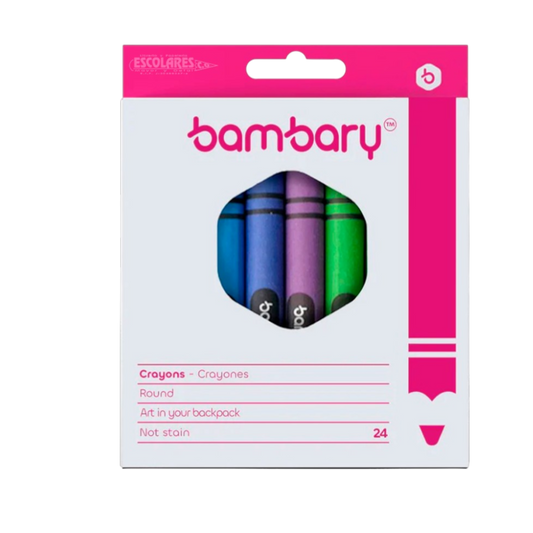 CRAYONES DE 12 Y 24 UND