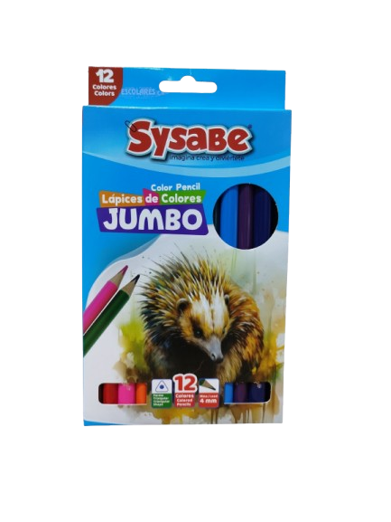 COLORES JUMBO 12 UND SYSABE