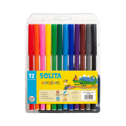 MARCADORES SOLITA DE 6 Y 12 UND
