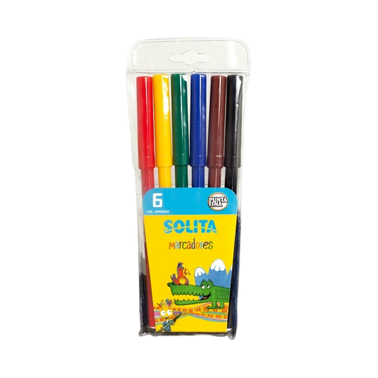 MARCADORES SOLITA DE 6 Y 12 UND