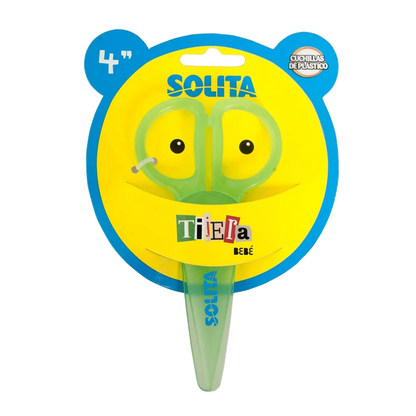TIJERA PARA BEBÉ Y ESCOLAR SOLITA