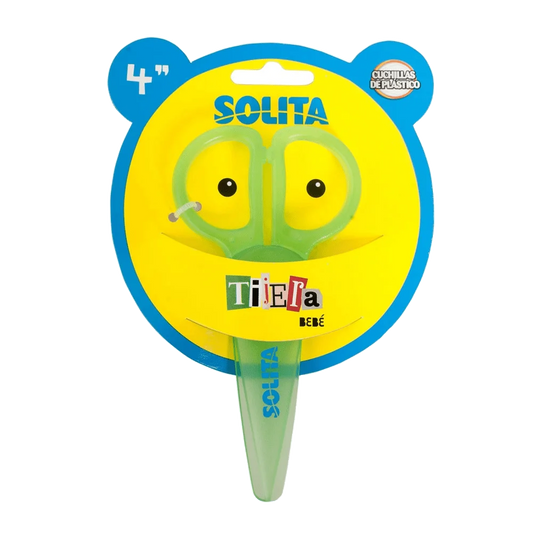 TIJERA PARA BEBÉ Y ESCOLAR SOLITA