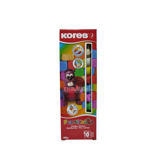 PLASTILINA 10 UND