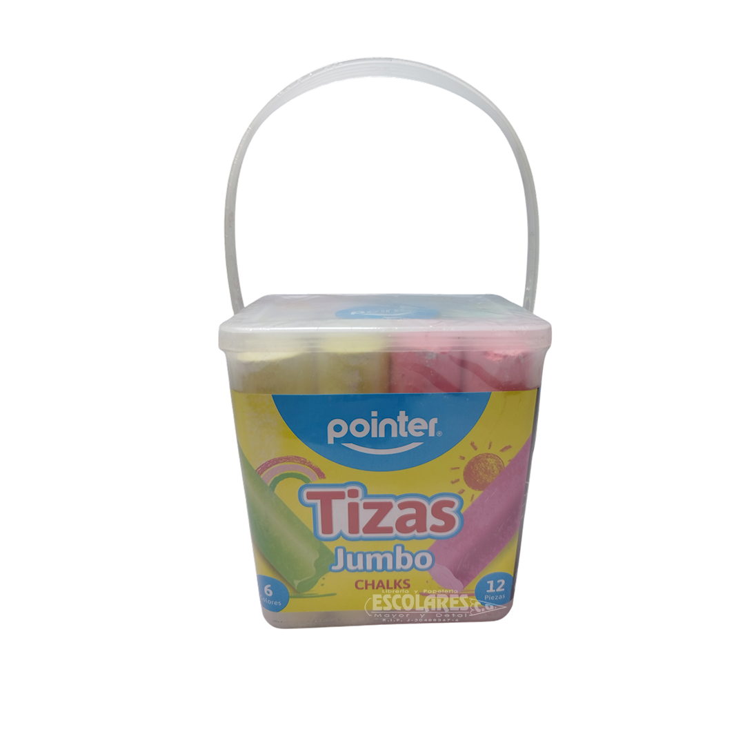 TIZAS DE COLORES JUMBO