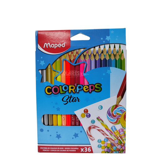 COLORES MAPED 36 UND