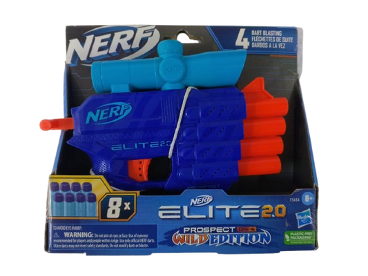 PISTOLA NERF ELITE USA DE 8 DARDOS