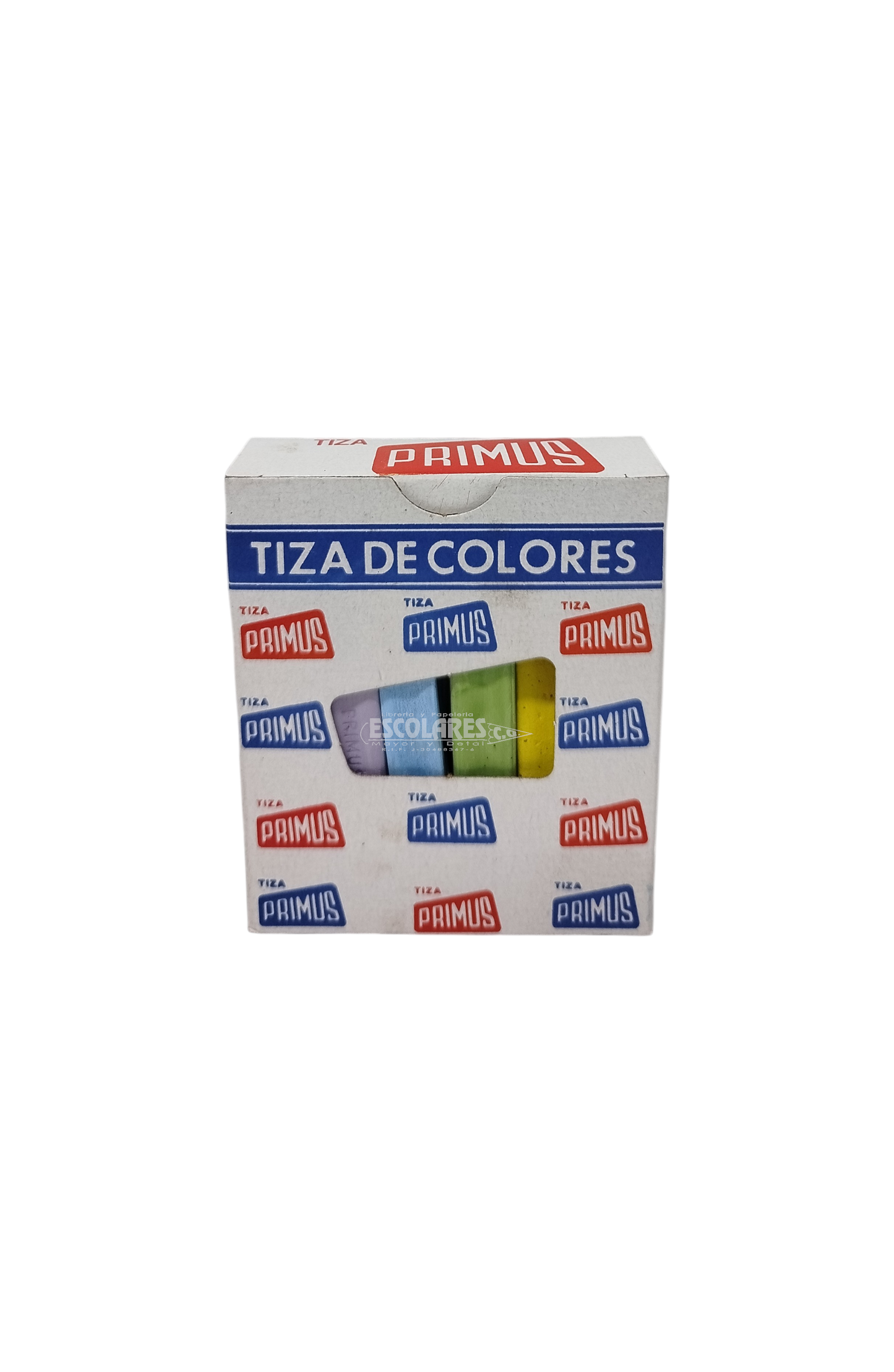 TIZA DE COLORES 12 UND PRIMUS