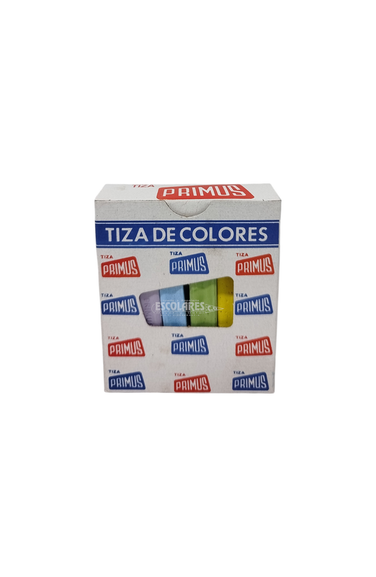 TIZA DE COLORES 12 UND PRIMUS