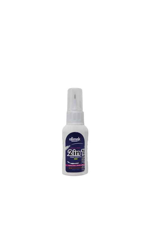 CORRECTOR LIQUIDO 2 EN 1 OFIMAK