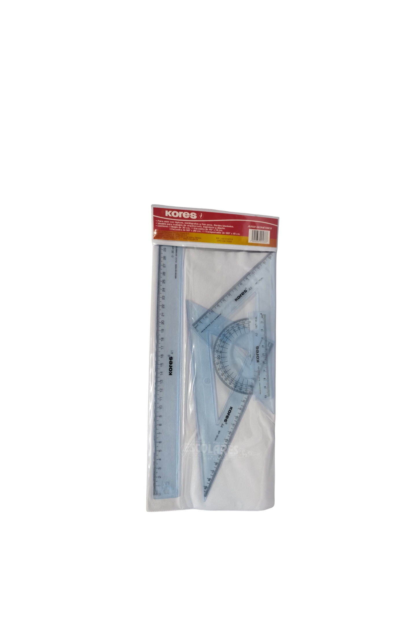 JUEGO GEOMÉTRICO 30 CM KORES