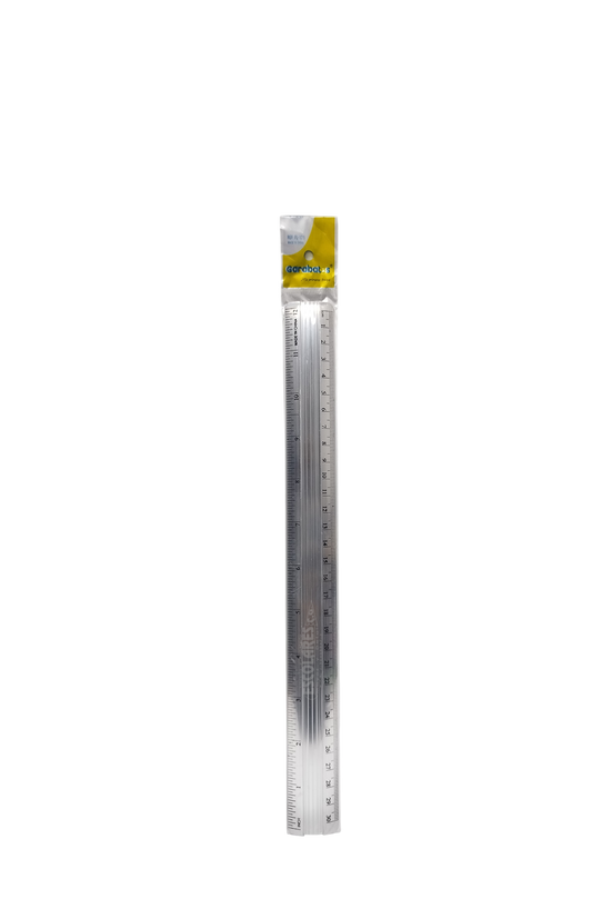 REGLA DE ALUMINIO 30 CM GARABATOS