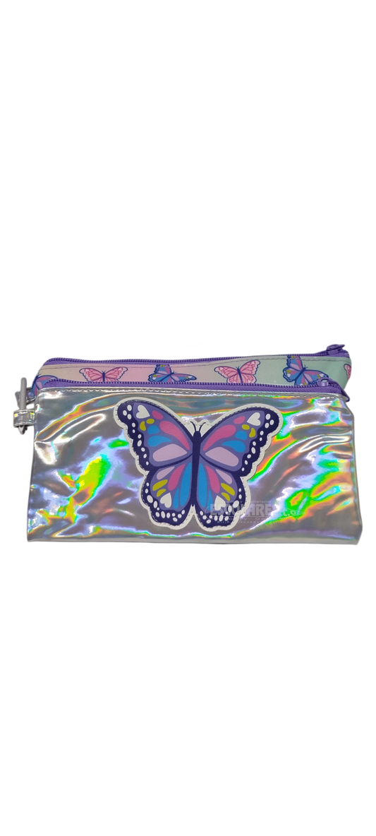 CARTUCHERA DE MARIPOSAS SYSABE