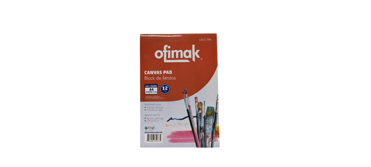 BLOCK DE PAGINA DE LIENZO OFIMAK DE 12
