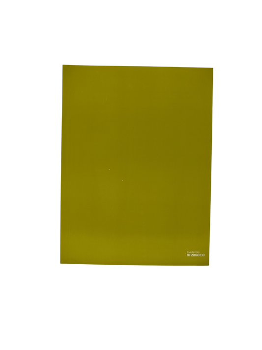 LIBRETA DE UNA LINEA EMPASTADA UNICOLOR
