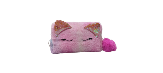 CARTUCHERA PELUCHE DE GATO